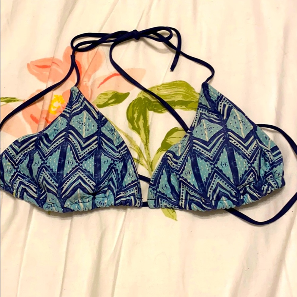 Triangle bathing suit top